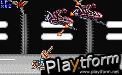 Contra Advance: The Alien Wars EX (Game Boy Advance)