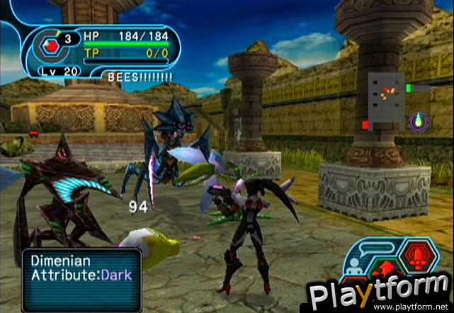 Phantasy Star Online Episode I & II (GameCube)