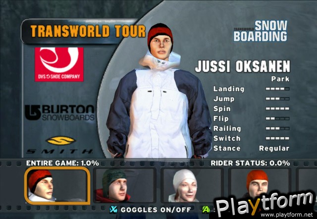 TransWorld Snowboarding (Xbox)