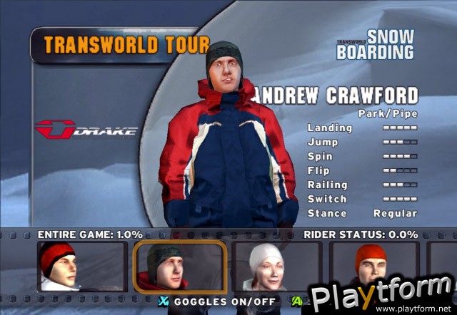 TransWorld Snowboarding (Xbox)