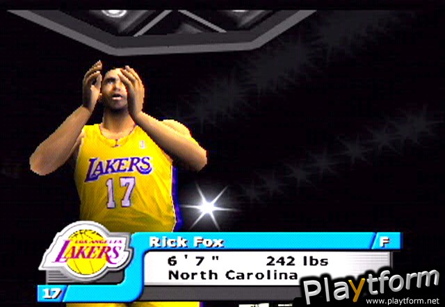 NBA Starting Five (PlayStation 2)