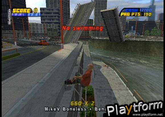 Tony Hawk's Pro Skater 4 (PlayStation 2)