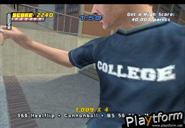 Tony Hawk's Pro Skater 4 (PlayStation 2)