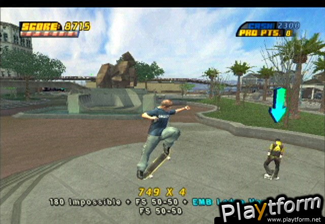 Tony Hawk's Pro Skater 4 (PlayStation 2)