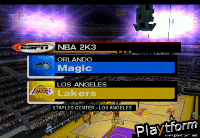 NBA 2K3 (PlayStation 2)