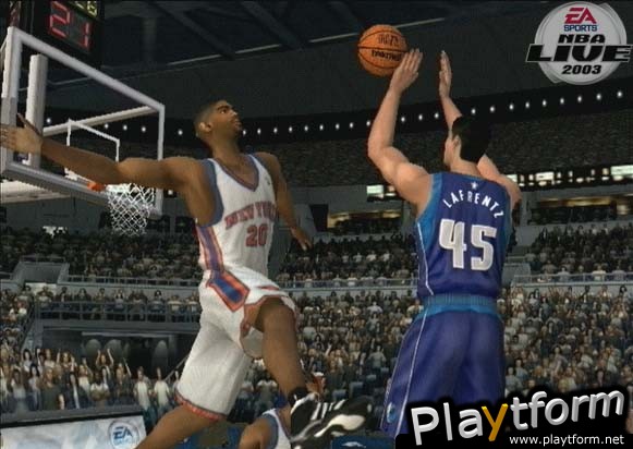 NBA Live 2003 (PlayStation 2)