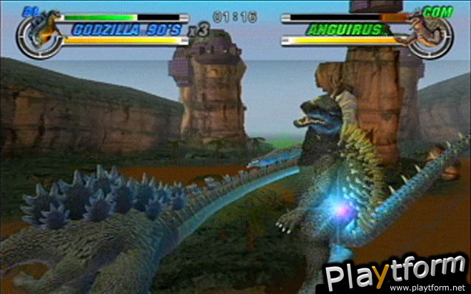 Godzilla: Destroy All Monsters Melee (GameCube)