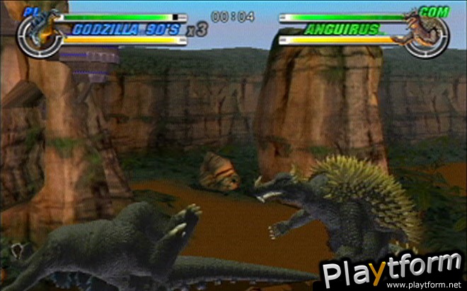 Godzilla: Destroy All Monsters Melee (GameCube)