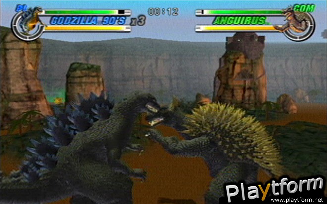 Godzilla: Destroy All Monsters Melee (GameCube)