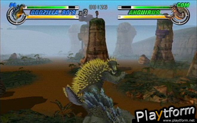 Godzilla: Destroy All Monsters Melee (GameCube)