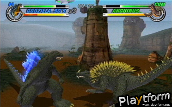 Godzilla: Destroy All Monsters Melee (GameCube)