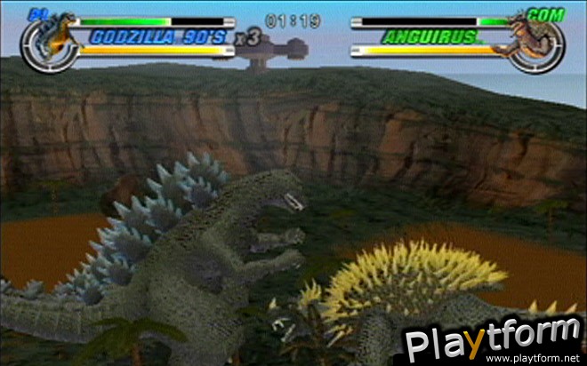 Godzilla: Destroy All Monsters Melee (GameCube)