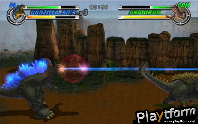 Godzilla: Destroy All Monsters Melee (GameCube)