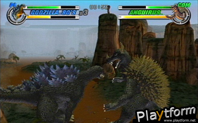 Godzilla: Destroy All Monsters Melee (GameCube)