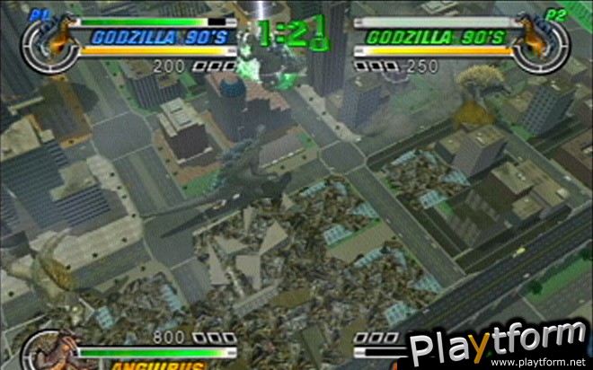 Godzilla: Destroy All Monsters Melee (GameCube)