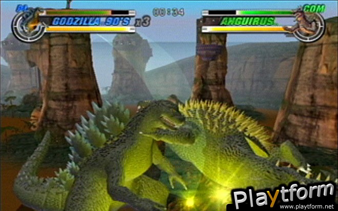 Godzilla: Destroy All Monsters Melee (GameCube)