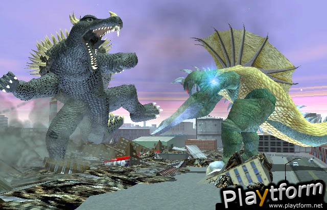 Godzilla: Destroy All Monsters Melee (GameCube)