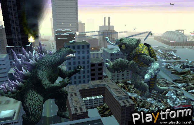 Godzilla: Destroy All Monsters Melee (GameCube)