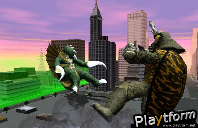 Godzilla: Destroy All Monsters Melee (GameCube)