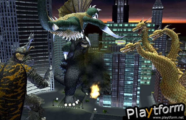 Godzilla: Destroy All Monsters Melee (GameCube)