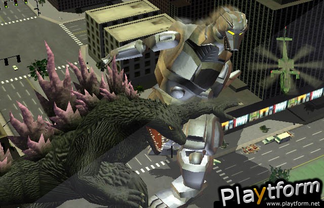 Godzilla: Destroy All Monsters Melee (GameCube)