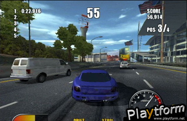 Burnout 2: Point of Impact (PlayStation 2)