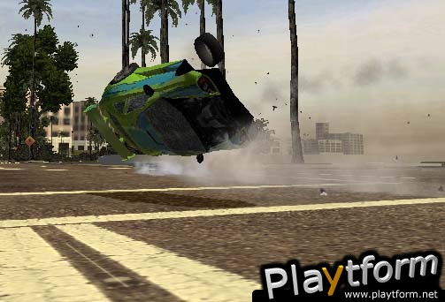 Burnout 2: Point of Impact (PlayStation 2)