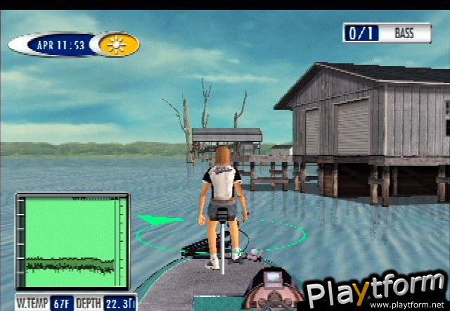 Sega Bass Fishing Duel (PlayStation 2)