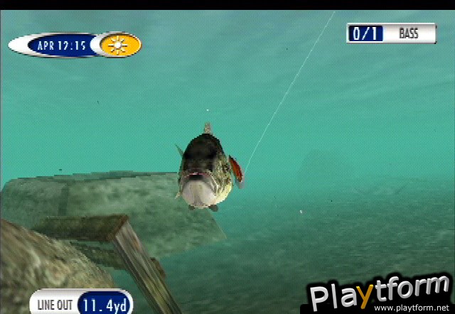 Sega Bass Fishing Duel (PlayStation 2)