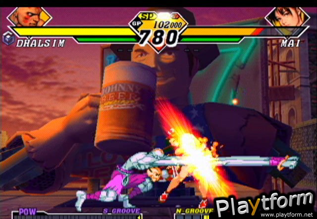 Capcom vs. SNK 2 EO: Millionaire Fighting 2001 (GameCube)