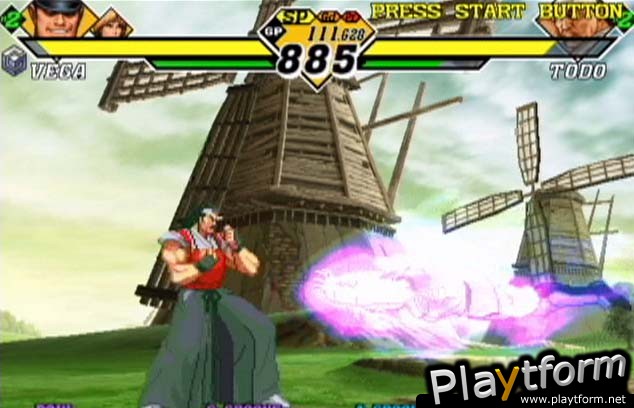 Capcom vs. SNK 2 EO: Millionaire Fighting 2001 (GameCube)