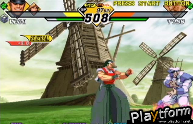 Capcom vs. SNK 2 EO: Millionaire Fighting 2001 (GameCube)