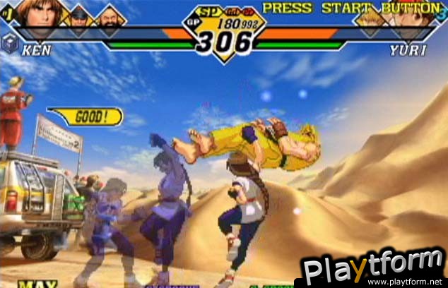 Capcom vs. SNK 2 EO: Millionaire Fighting 2001 (GameCube)