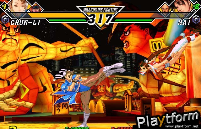 Capcom vs. SNK 2 EO: Millionaire Fighting 2001 (GameCube)