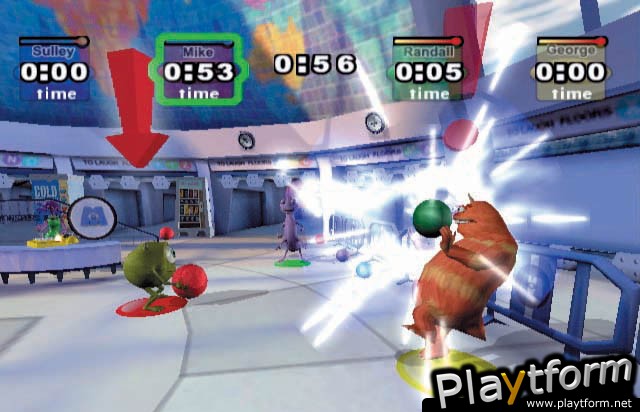 Monsters, Inc. Scream Arena (GameCube)