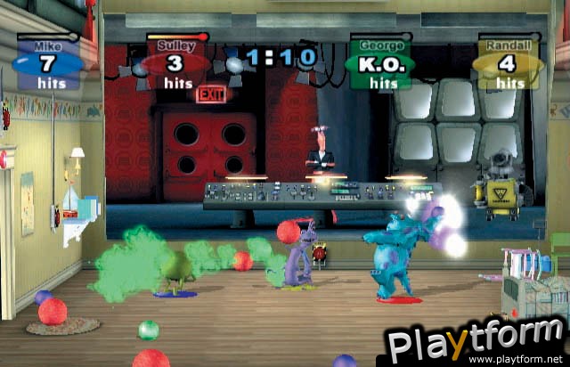 Monsters, Inc. Scream Arena (GameCube)