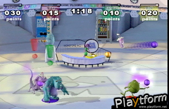 Monsters, Inc. Scream Arena (GameCube)