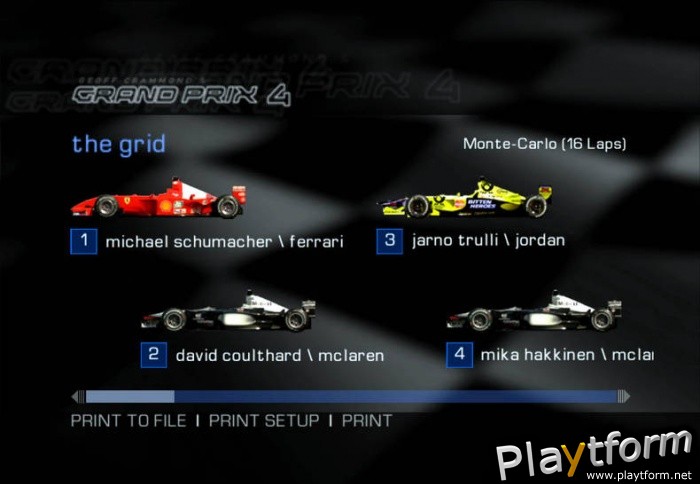 Geoff Crammond's Grand Prix 4 (PC)