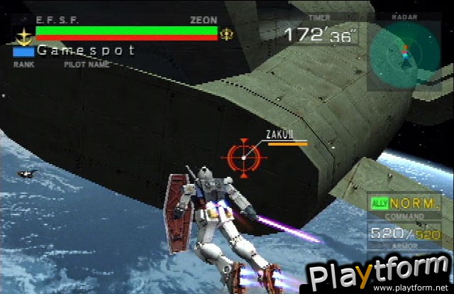 Mobile Suit Gundam: Federation vs. Zeon (PlayStation 2)