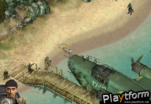 Commandos 2: Men of Courage (PlayStation 2)