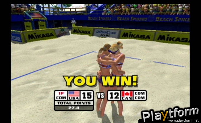 Beach Spikers: Virtua Beach Volleyball (GameCube)