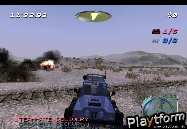 Smuggler's Run: Warzones (GameCube)