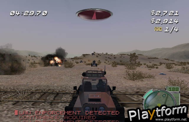 Smuggler's Run: Warzones (GameCube)