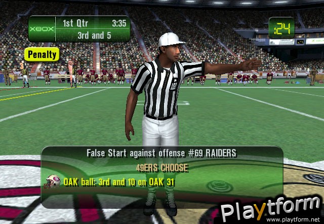 NFL Fever 2003 (Xbox)