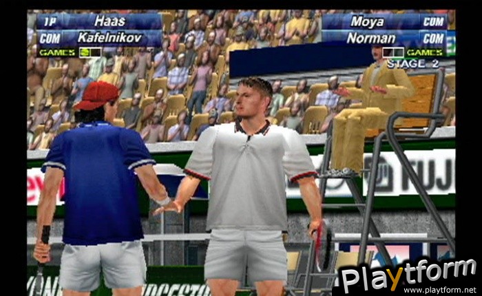 Sega Sports Tennis (PlayStation 2)