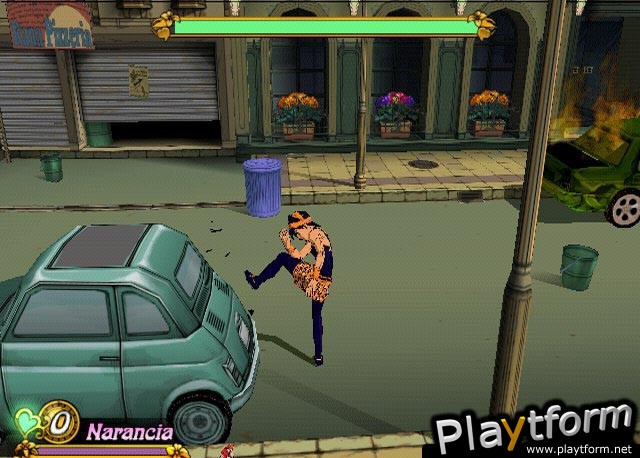 JoJo no Kimyou na Bouken: Ougon no Kaze (PlayStation 2)