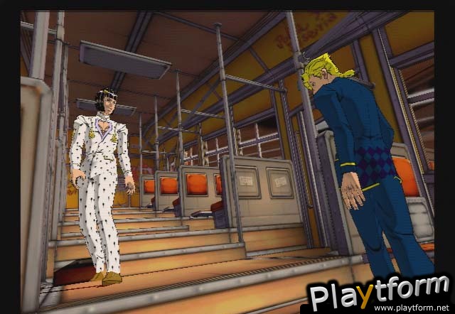 JoJo no Kimyou na Bouken: Ougon no Kaze (PlayStation 2)