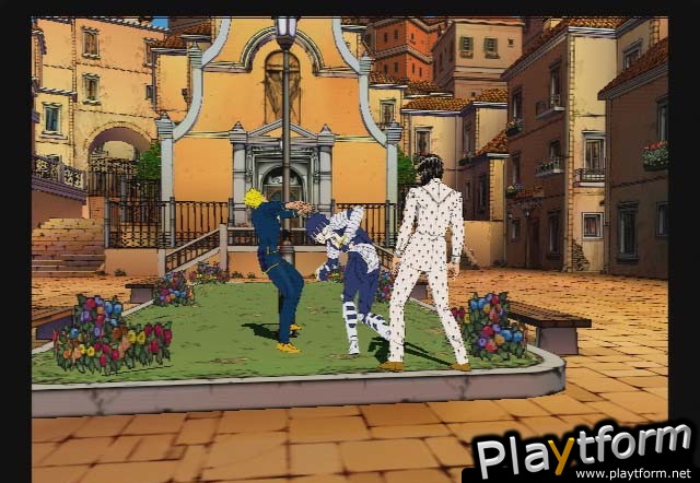 JoJo no Kimyou na Bouken: Ougon no Kaze (PlayStation 2)