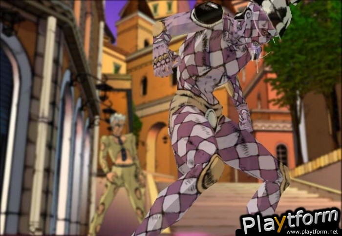 JoJo no Kimyou na Bouken: Ougon no Kaze (PlayStation 2)