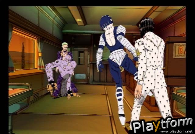 JoJo no Kimyou na Bouken: Ougon no Kaze (PlayStation 2)